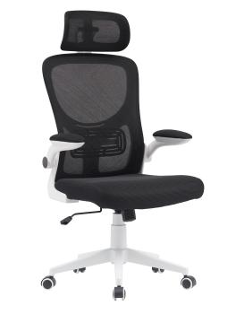 Белый, с черной сеткой