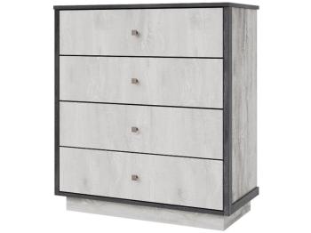 Бетон пайн светлый/Дуб шале графит