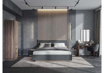 Двуспальная кровать Woodville Диамо КР 01 160х200