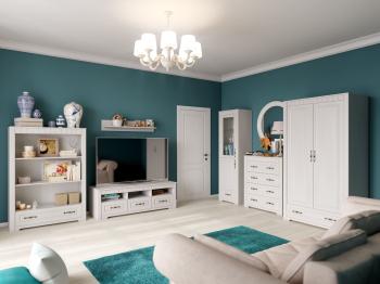 Шкаф-витрина МебельГрад Прованс гостиная