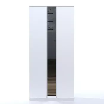 Шкаф распашной с зеркалом Гуд Лакк Варма Стор 105