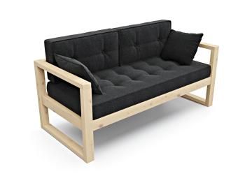 Сосна/Рогожка черная