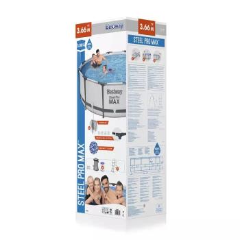 Каркасный бассейн Bestway Steel Pro Max 56418 BW