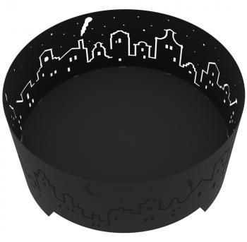 Костровая чаша Просто Огонь Ночной город Медиум