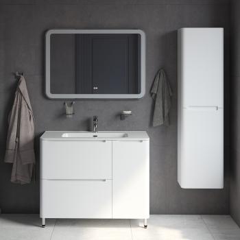 Тумба с умывальником напольная IDDIS Edifice 100 см