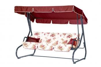 Каркас антрацит/Бежевый рис.цветы