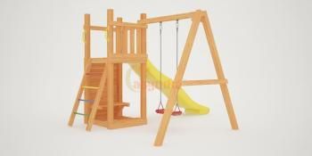 Детская площадка Савушка Мастер 6 с качелями