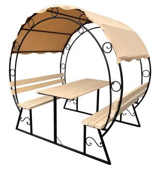 Черный каркас/Дерево