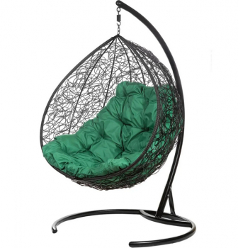 Двойное подвесное кресло BiGarden Gemini black