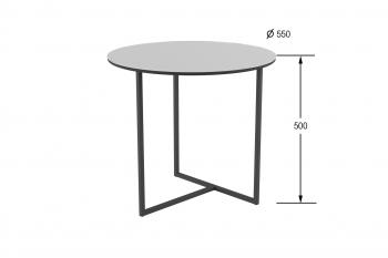 Стол журнальный Калифорния Альбано Glass