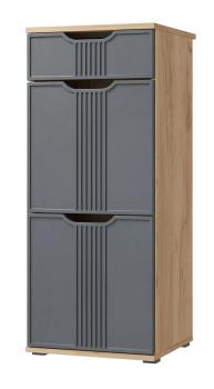 Дуб крафт золотой/Графит