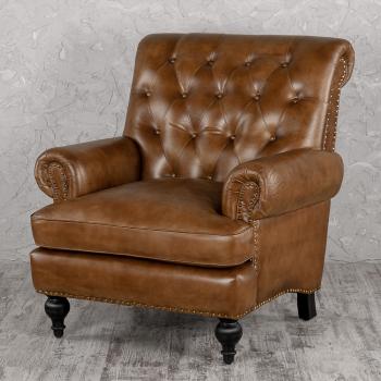 Кресло кожаное Decor of today Чарльз KH01657