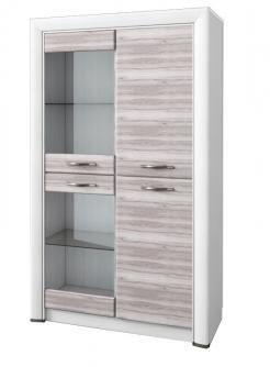 Шкаф-витрина Анрэкс 2V2D OLIVIA