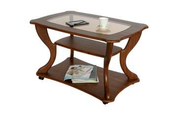 Стол журнальный Калифорния Маэстро + стекло СЖС-02