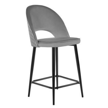 Темно-серый с жаккардом