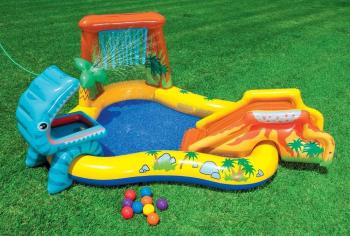 Игровой центр Intex Динолэнд 57444