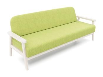 Беленый дуб/Рогожка зеленая