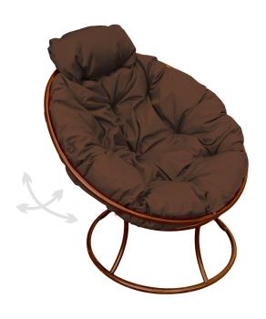 коричневая подушка