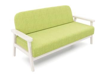 Беленый дуб/Рогожка зеленая