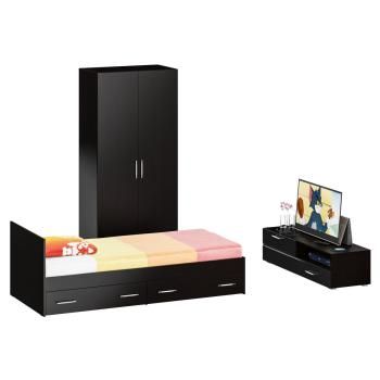 Венге/Фасады Мдф Чёрный Глянец