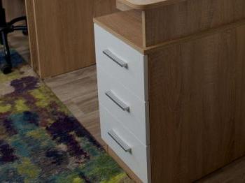 Стол Империал Гарвард эргономик 130 3ящ ЛВ