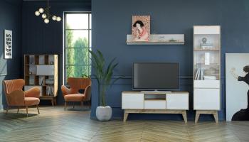 дуб ватан / белый лак