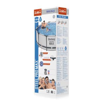 Каркасный бассейн Bestway Steel Pro Max 56260 BW