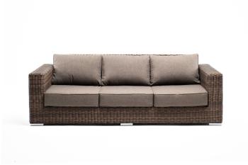 Диван из искусственного ротанга трехместный 4sis