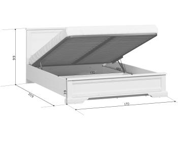 Кровать БРВ Мебель STYLIUS B169-LOZ160х200 с подъемным механизмом