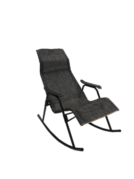 Каркас черный/Сиденье серое