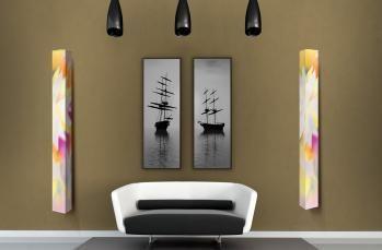 Поворотный зеркальный шкаф Shelf Iglu Art