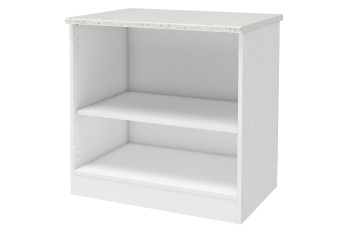 Шкаф напольный Столлайн Уют 80 + фасад + столешница СТЛ.275.04МСТ