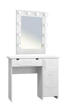 Стол туалетный с зеркалом Compass ДримСтар-2