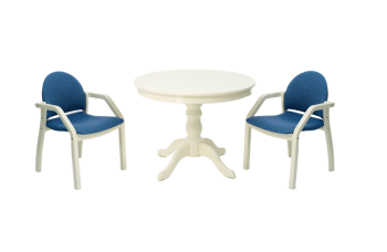 Слоновая Кость/Синий