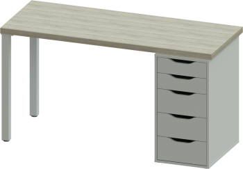 Дуб беленый/белый