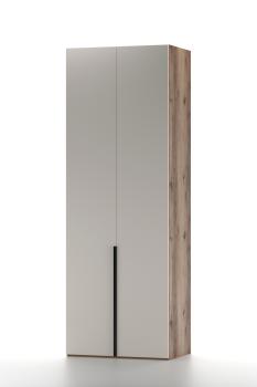 Дуб Делано Темный / Супермат Джелато (белый)