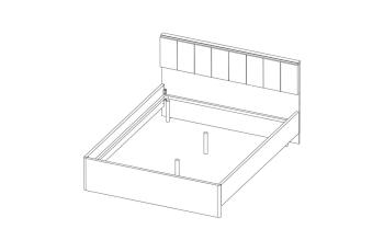 Кровать Анрэкс JAGGER 160М N с подъемником