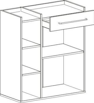 Комод 800 МебельГрад