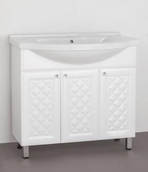 Тумба с раковиной Style Line Канна 90 + Умывальник Эльбрус 90