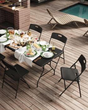 Стол складной чемодан пластиковый STOOL GROUP Кейт 180 MZ182