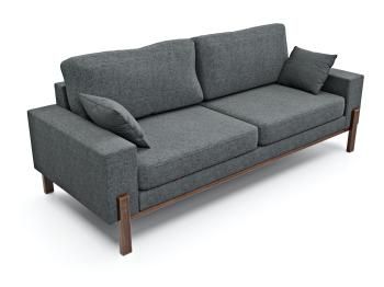 Рогожка графитовая