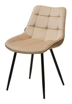 G062-03 светлый беж, велюр/ черный каркас