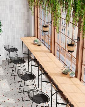 Стол барный STOOL GROUP Knobb 120*60