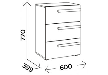 Комод Woodville Чернин