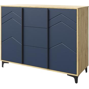 дуб наварра/синий матовый