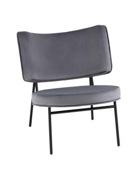 Велюр серый