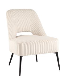 Велюр рельефный молочный