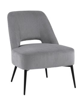 Велюр рельефный светло-серый