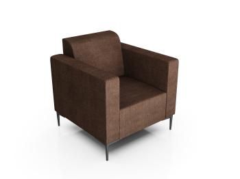 Темно-коричневая рогожка