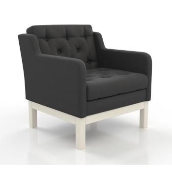 Беленый дуб/Черная рогожка